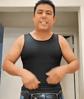 "Camisilla Compresiva para Hombre – Control de Abdomen y Espalda Discreto"