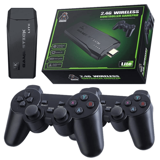 Game Stick PRO PS4 4K “ ¡Funciona en cualquier TV!  <br> “Solo conecta y juega”.
